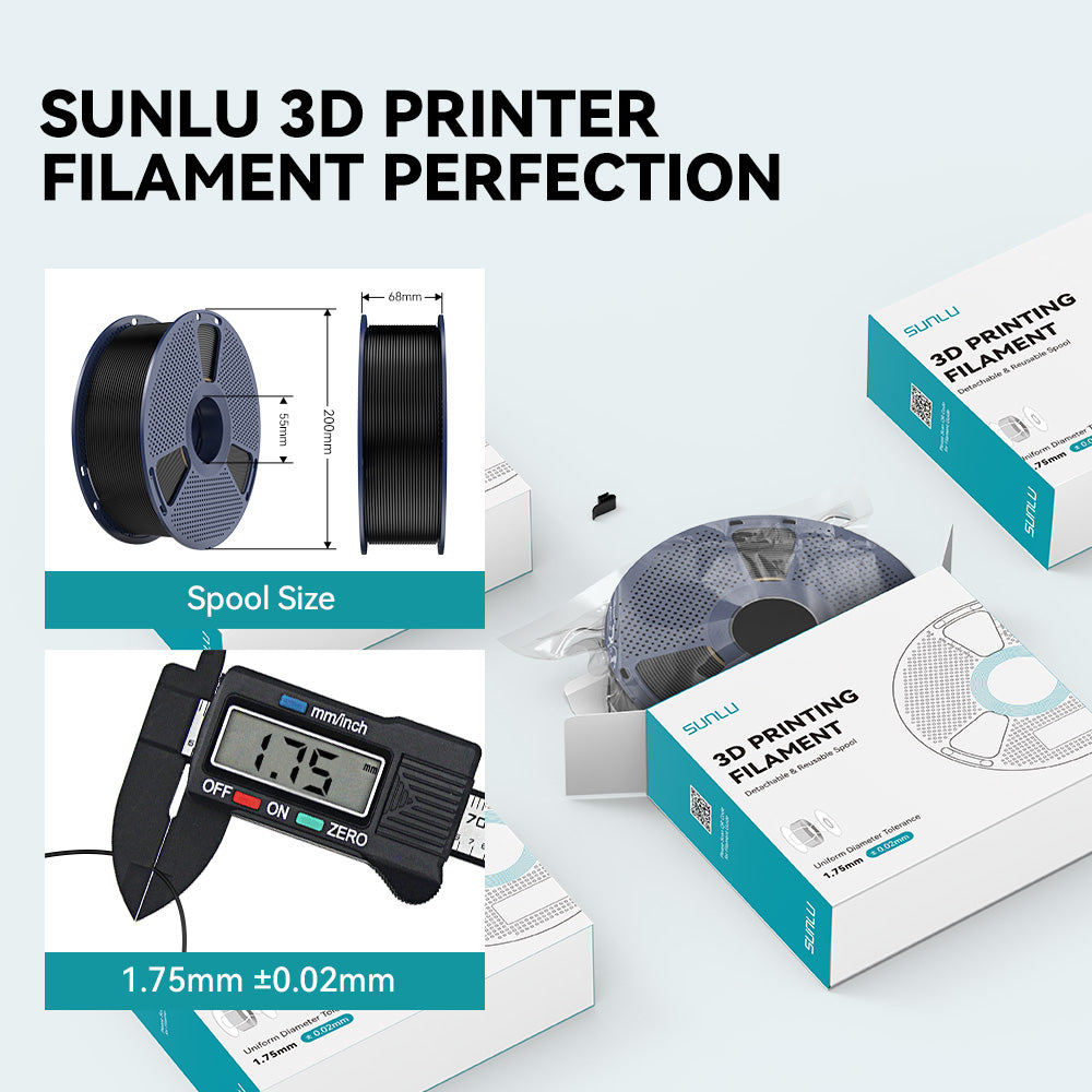 [MOQ: 6KG] PLA 3D Printer Filament 1KG