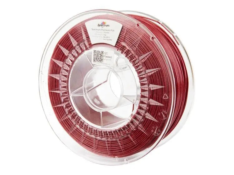 Sparkle Red - Filamento PLA con purpurina Spectrum - 1.75mm, 1kg