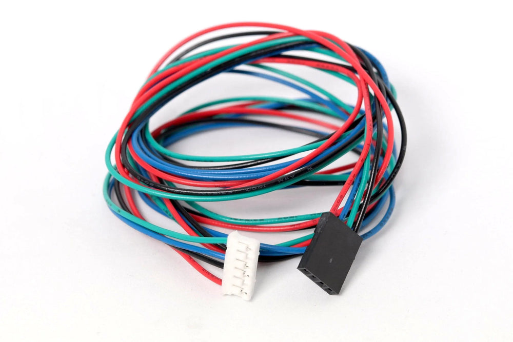 Cable de motor paso a paso con Dupont negro (1 m)