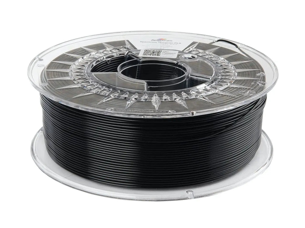 Traffic Black - Spectrum Huracan PLA Filament - 1.75mm, 1kg