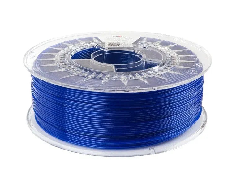 Transparent Blue - Spectrum PET-G HT100 Filament - 1.75mm, 1kg