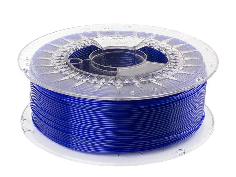 Transparent Blue - Spectrum PETG Filament - 1.75mm, 1kg