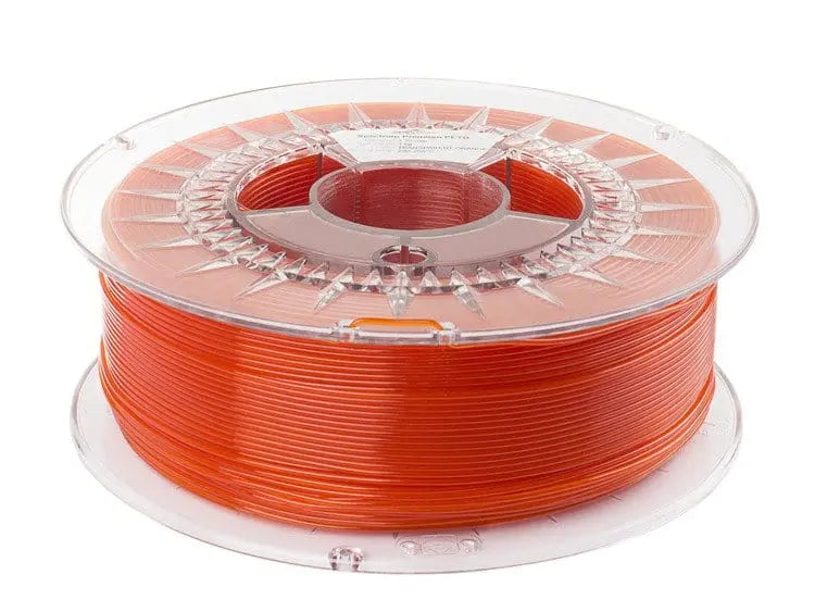 Transparent Orange - Spectrum PETG Filament - 1.75mm, 1kg