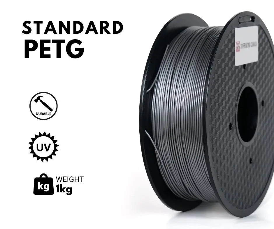 Púrpura transparente: filamento PETG estándar - 1,75 mm, 1 kg