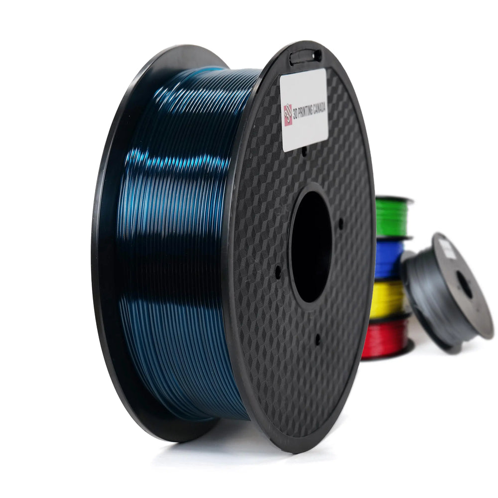 Verde mar transparente (Atrovirens) - Filamento PETG estándar - 1.75 mm, 1 kg