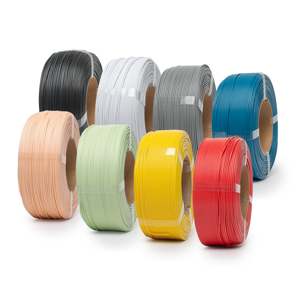Matte Multi Colour Pack - Unveil Form Matte PLA Filament 8-Pack (8 × 1kg), Refill - 1.75mm Unveil Form