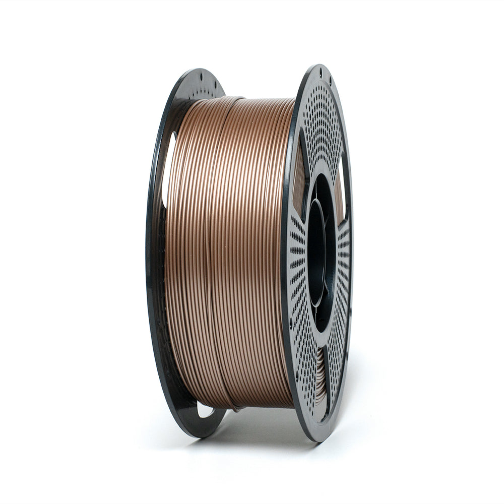 Gold - Unveil Form Metallic Silk PETG  - 1.75mm, 1kg (with Spool) Unveil Form