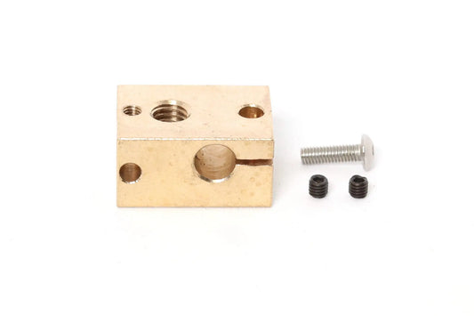 V6 E3D Clone Brass Heater Block - Sensor Cartridges