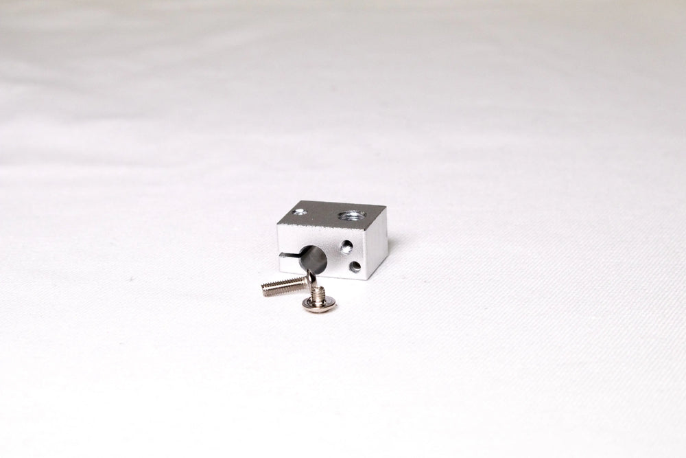 Bloque calefactor de aluminio estilo V6 - Perla de vidrio