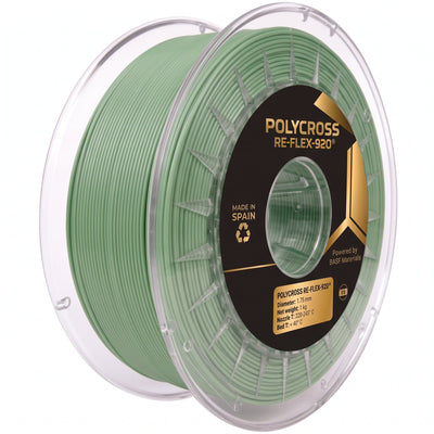 Green - Sakata Re-Flex-920 Filament - 1.75mm, 1kg Sakata