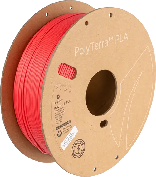 Watermelon - Polymaker PolyTerra PLA - 1.75mm, 1kg Polymaker