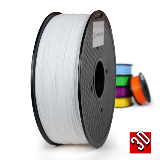 White - 1.75mm HIPS Filament - 1 kg