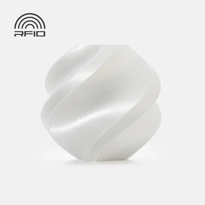 Blanco - Filamento Bambu Lab PLA Silk+ - 1,75 mm, 1 kg