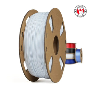 White - Canadian-made UltiMate PETG+ Filament - 2.85mm, 1kg