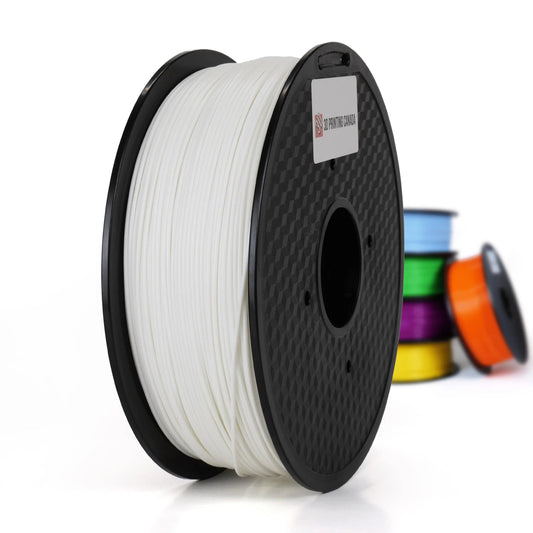 White - Standard ABS Filament - 1.75mm, 1kg