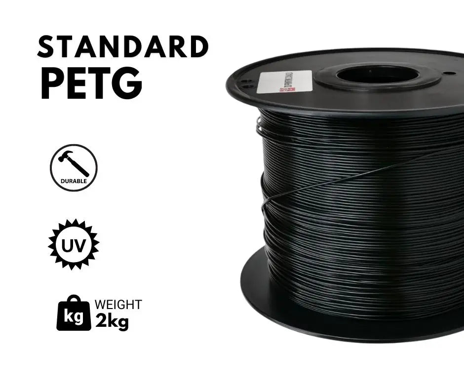 White  - Standard PETG Filament - 1.75mm, 2kg