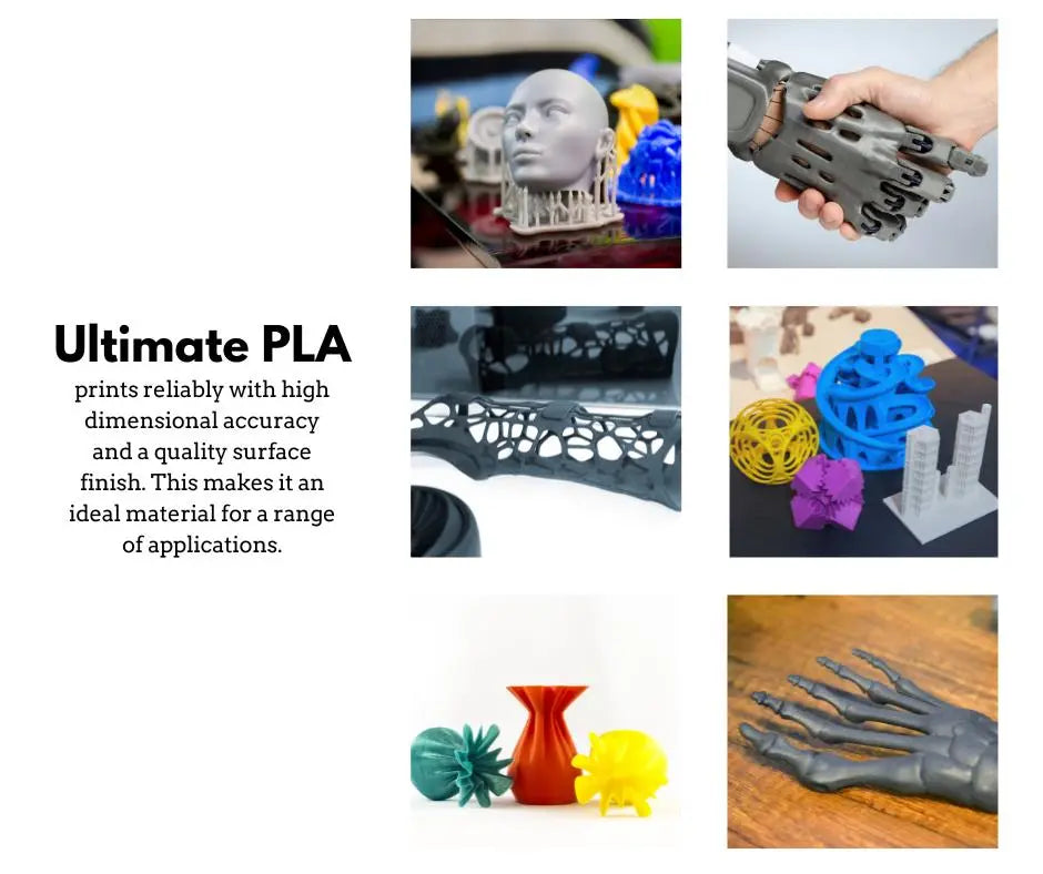 Yellow - Canadian-made UltiMate PLA+ Filament - 2.85mm, 1kg
