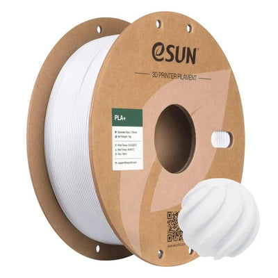 Cold White - eSun PLA+ Filament - 1.75mm, 1kg