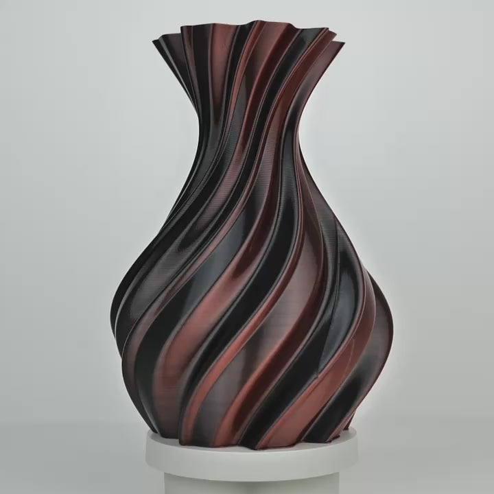 Red/Black - Unveil Form Dual Tone Silk PLA - 1.75mm, 1kg