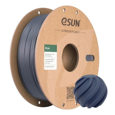 Grey - eSun PLA+ Filament - 1.75mm, 1kg