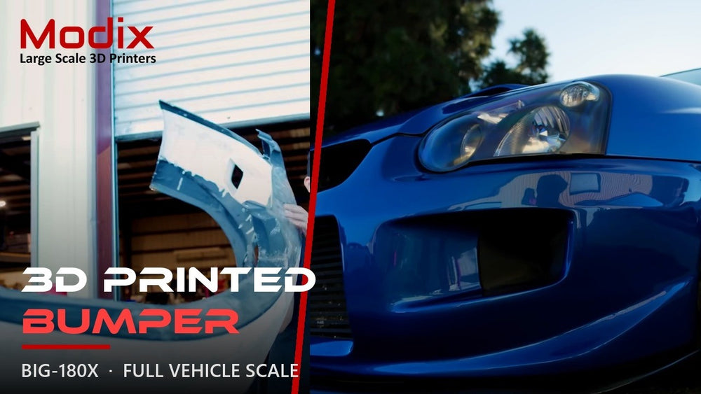 Scanned, 3D printed, moulded: a customer bumper