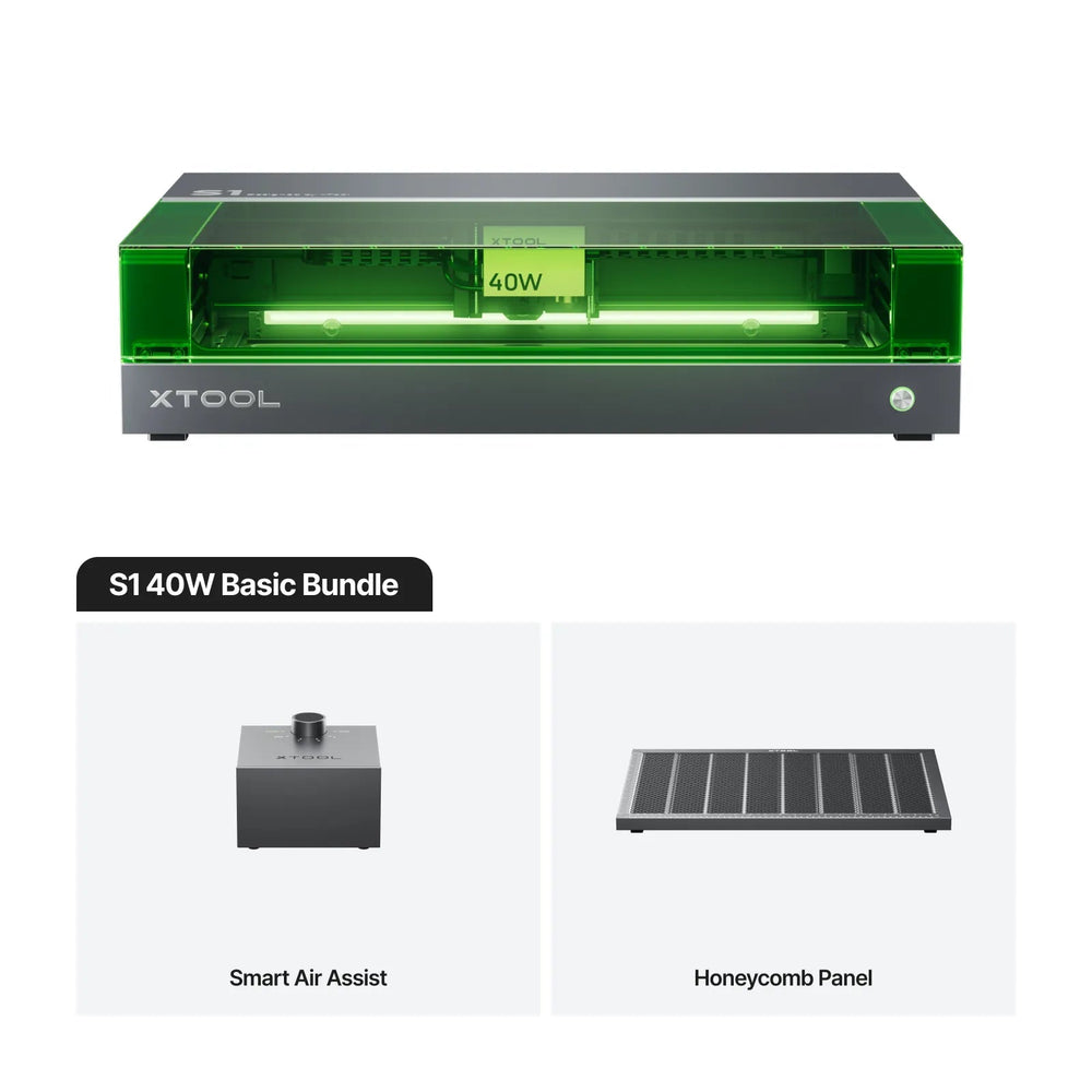 xTool S1 40W Enclosed Diode Laser Cutter
