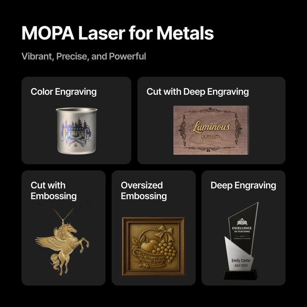 xTool F2 Ultra 60W MOPA & 40W Diode Dual Laser Engraver 3D Printing Canada