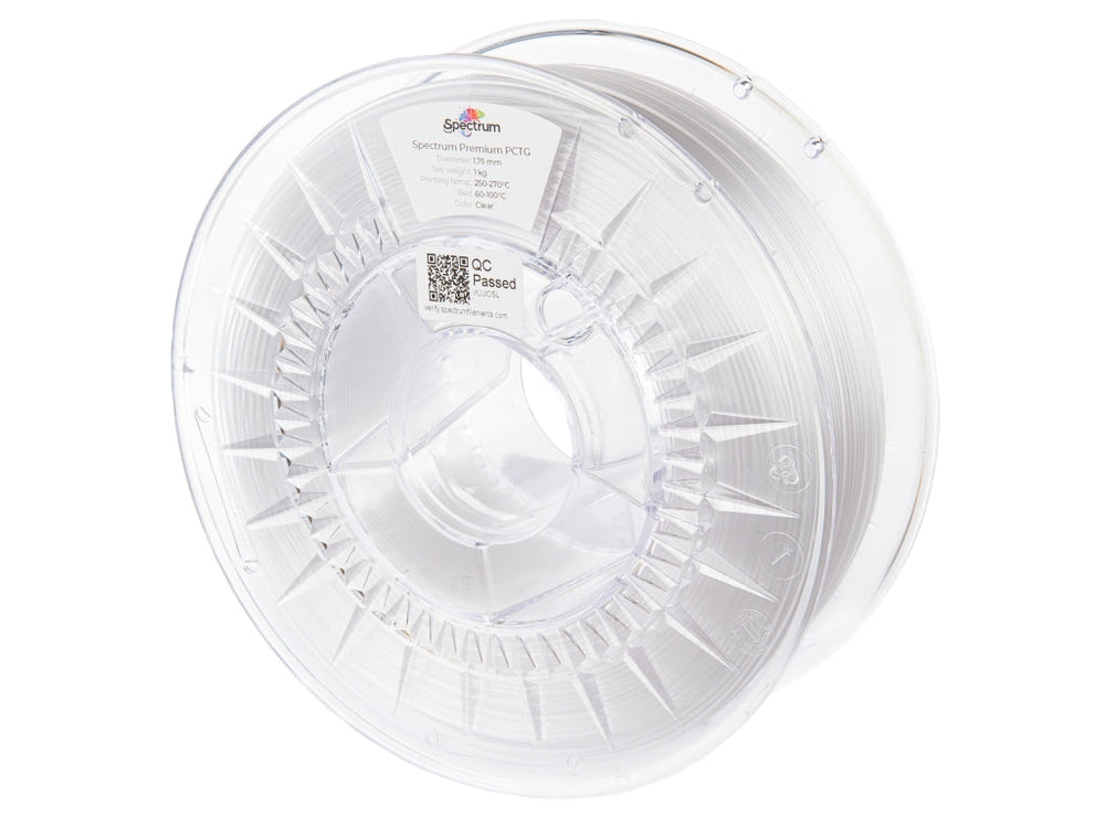 Filament Spectrum PCTG Premium 1.75mm CLEAR 1kg