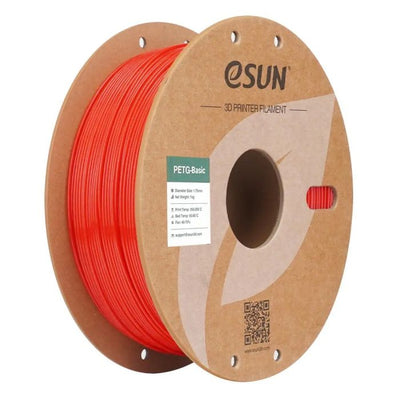 Rojo - Filamento básico eSun PETG - 1.75 mm, 1 kg