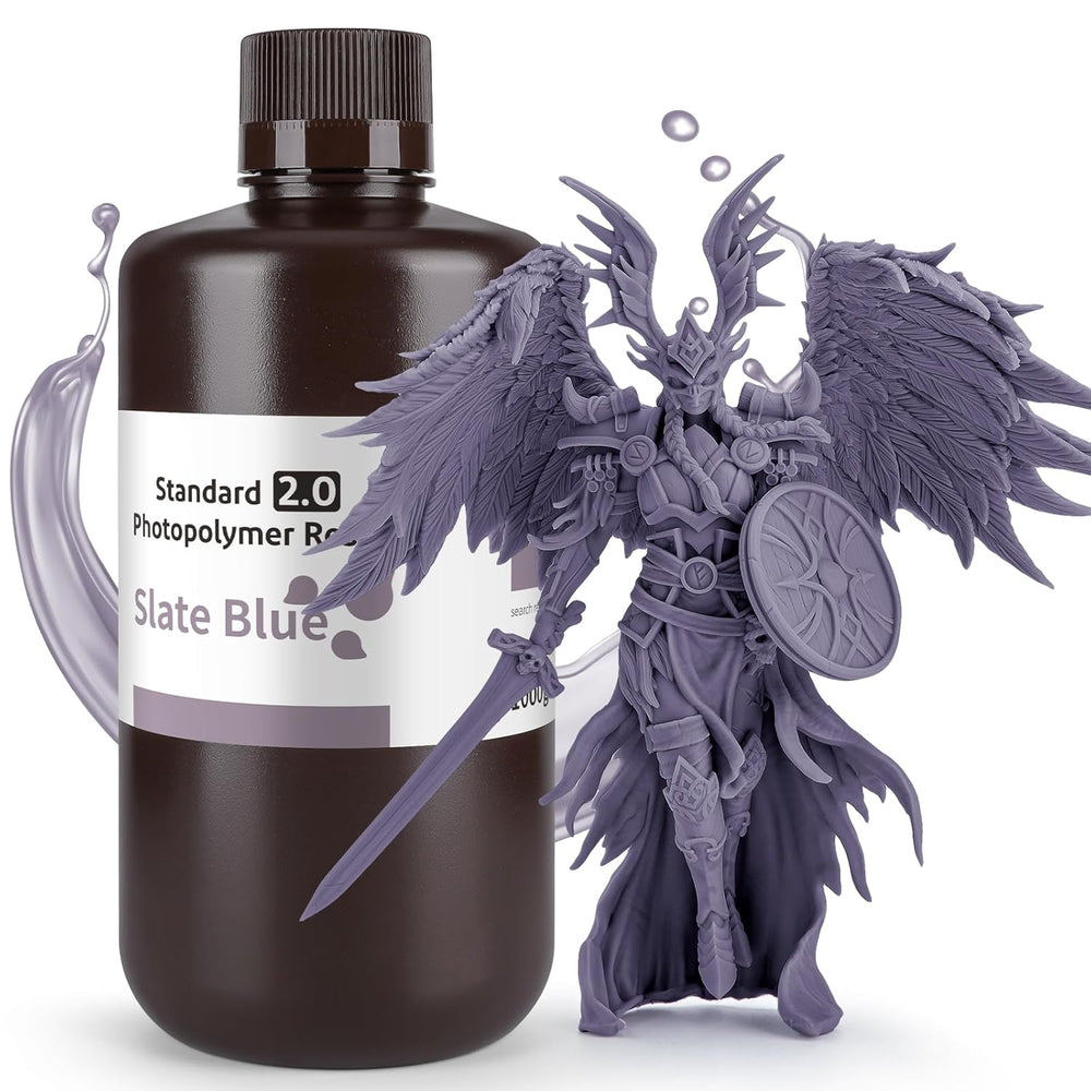 ELEGOO Standard 2.0 Resin 1000G - Slate Blue ELEGOO