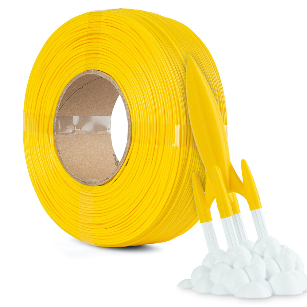 True Yellow - Spectrum Premium PLA Filament High Speed Refill - 1.75mm, 1kg Spectrum Filaments