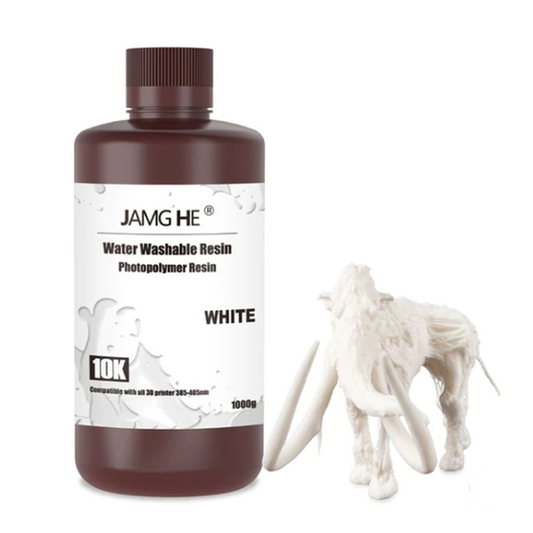 White - Jamg He Water Washable Resin 10K - 1 kg