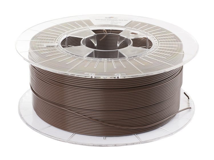 Chocolate Brown - 1.75mm Spectrum PLA Pro Filament - 1 kg
