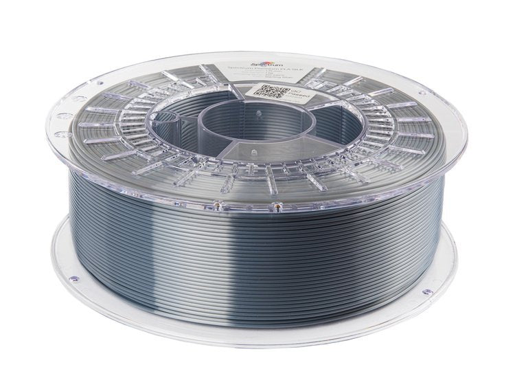 Sterling Silver - 1.75mm Spectrum Silk PLA Filament - 1 kg