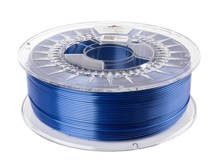 Indigo Blue - 1.75mm Spectrum Silk PLA Filament - 1 kg