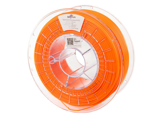 Pure Orange - Filamento PCTG Spectrum Premium de 1,75 mm - 1 kg