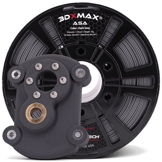 Dark Grey - 1.75mm 3DXTech 3DXMAX® ASA Filament - 1 kg