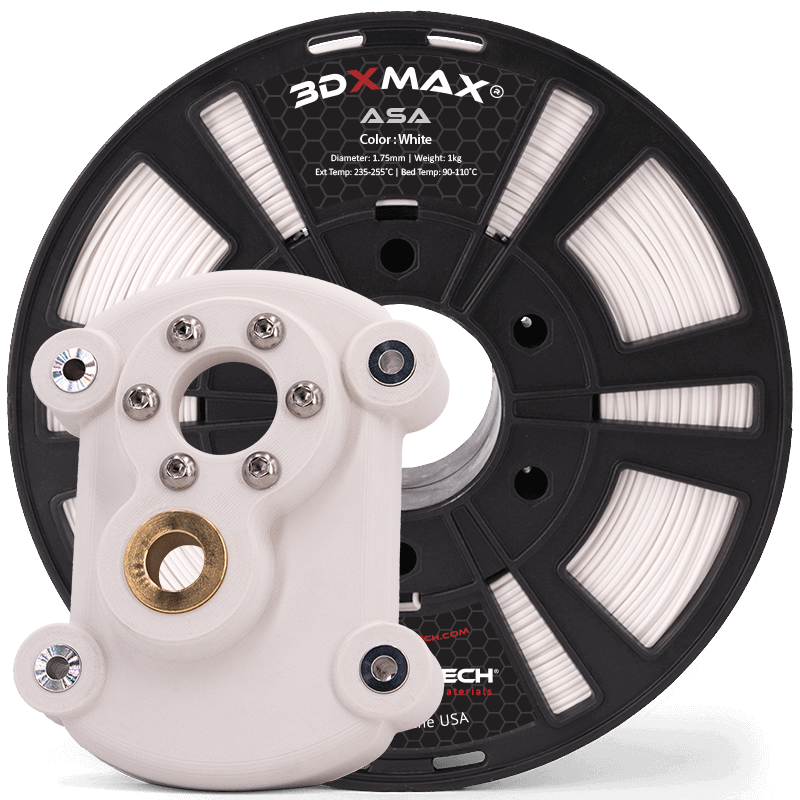 Blanco - Filamento 3DXTech 3DXMAX® ASA de 1,75 mm - 1 kg