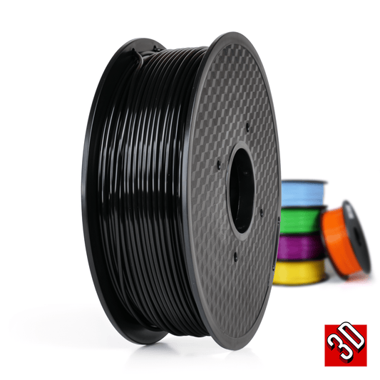 Negro - Filamento PLA 2.85mm - 1 kg