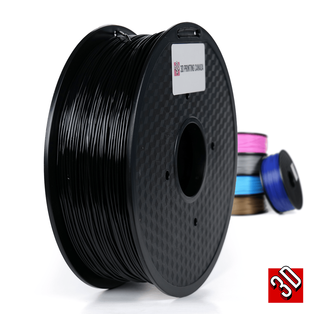 Negro - Filamento TPU estándar - 1,75 mm, 1 kg