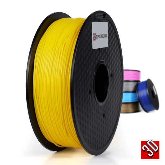 Amarillo oscuro - Filamento de TPU estándar - 1,75 mm, 1 kg