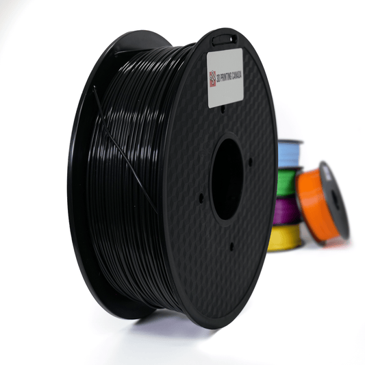 Black - Standard PLA Filament - 1.75mm, 1kg