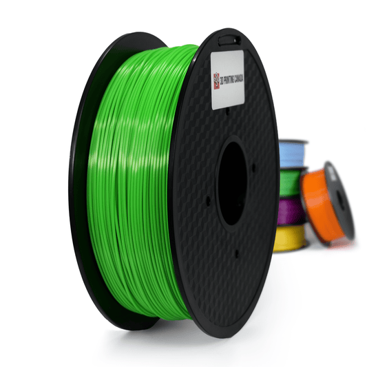 Verde - Filamento PLA estándar - 1,75 mm, 1 kg 