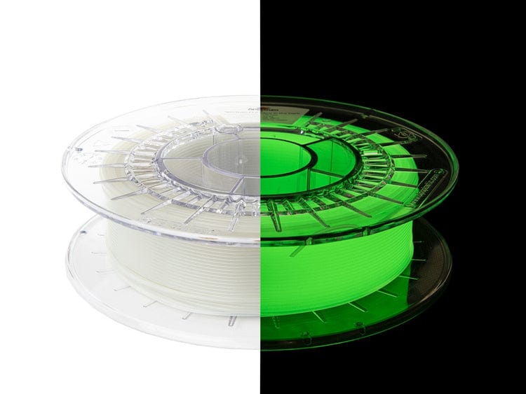 Glow In The Dark Green - Filamento Spectrum PLA de 1,75 mm que brilla en la oscuridad - 0,5 kg