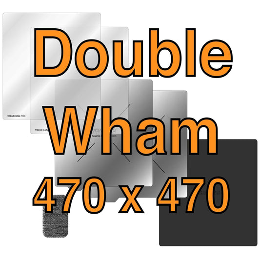 470x470mm - KIT Wham Bam preinstalado de doble Wham para Creality CR-10 MAX