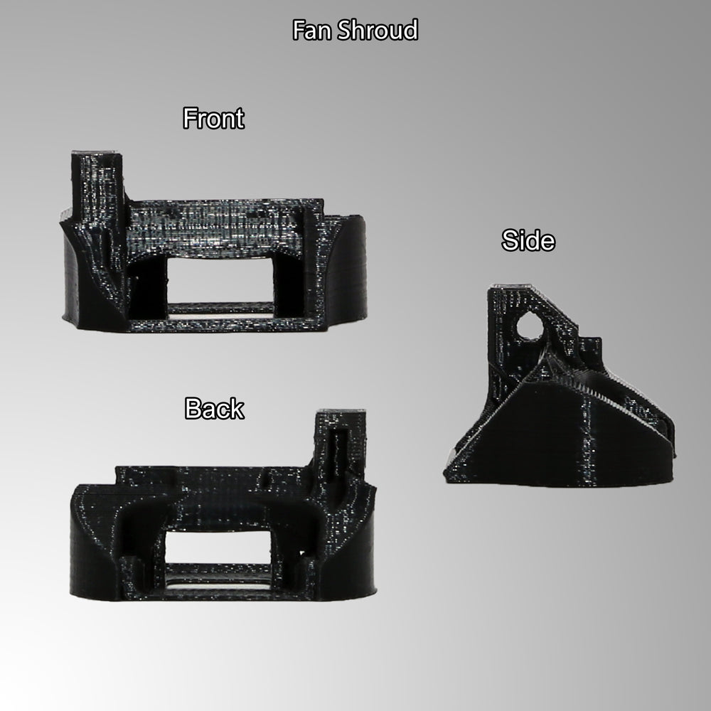 Prusa MK3S Clon Kit de impresora 3D Piezas impresas de PETG