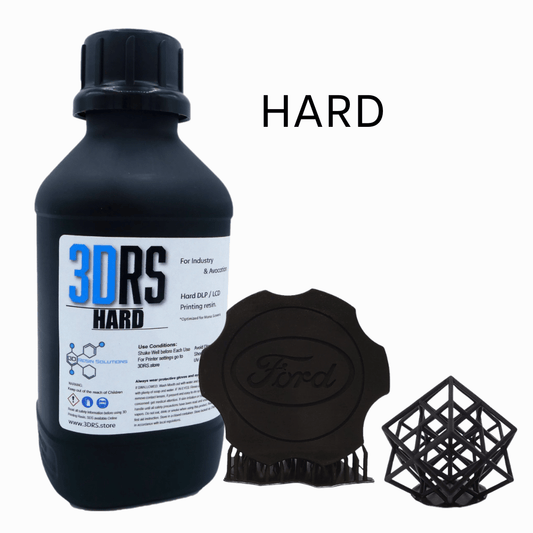 Negro - 3D Resin Solutions HARD Rapid ABS - 1 kg