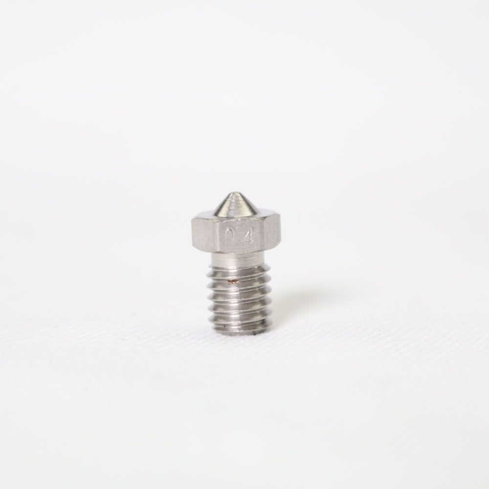 V6 E3D Clone Stainless Steel Nozzle 3mm-0.4mm