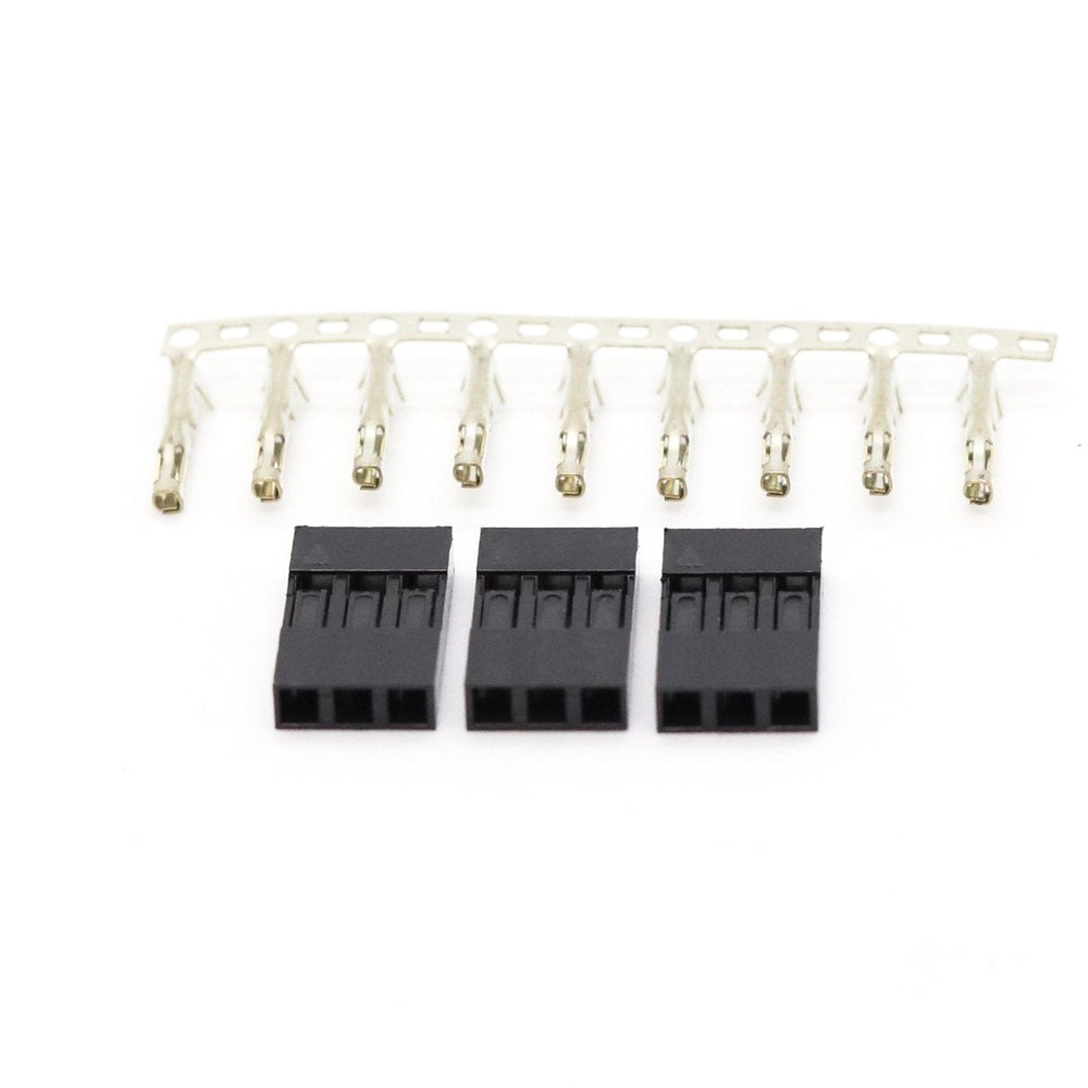 3 Pin Dupont Female Connector - 10 pack