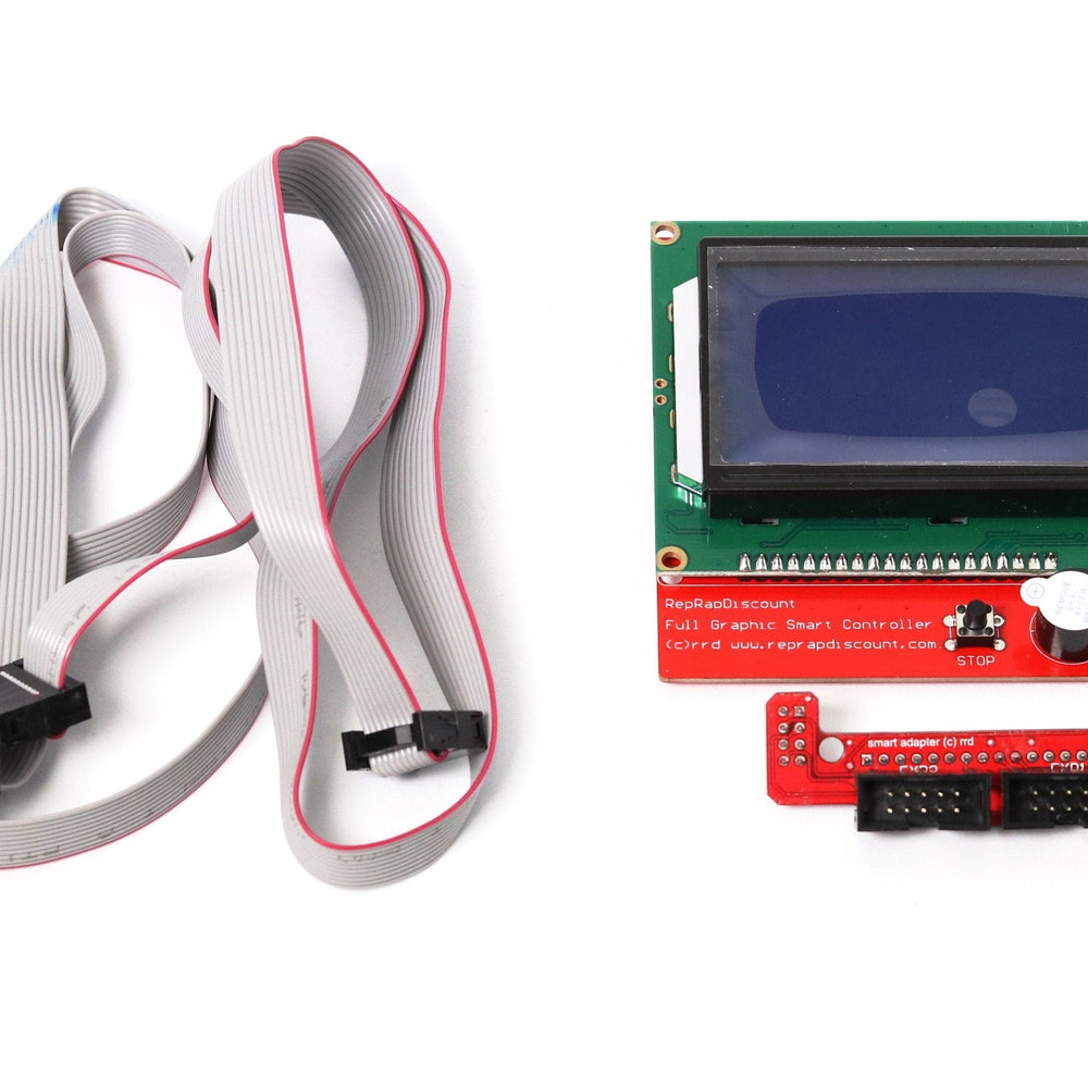 Controlador inteligente LCD 12864 "Full Graphic" con conector SD y cable de 60 cm
